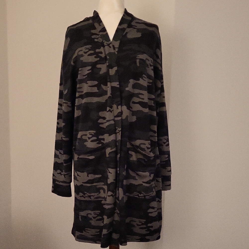 Sanctuary Camouflage Knit Cardigan